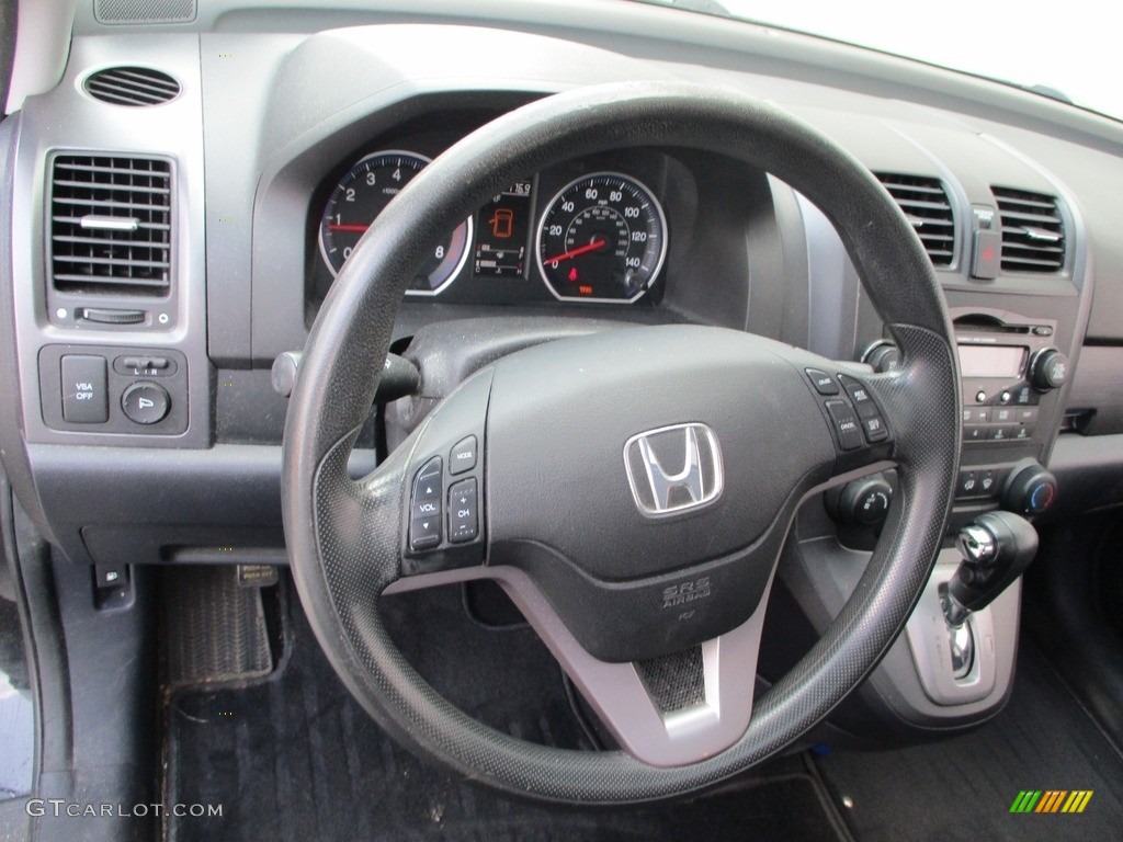 2008 CR-V EX 4WD - Nighthawk Black Pearl / Black photo #13