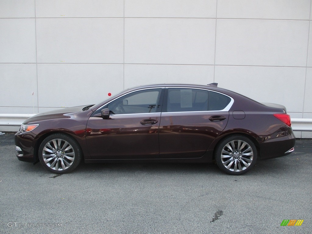Pomegranate Pearl 2016 Acura RLX Technology Exterior Photo #142400241