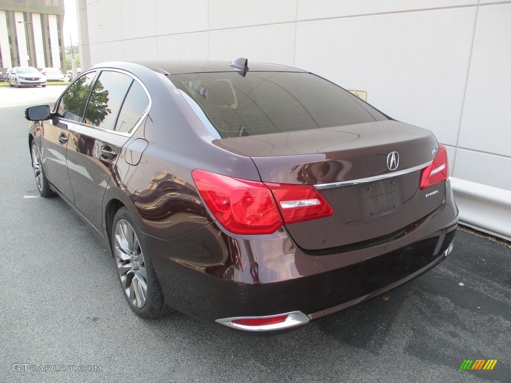 Pomegranate Pearl 2016 Acura RLX Technology Exterior Photo #142400268