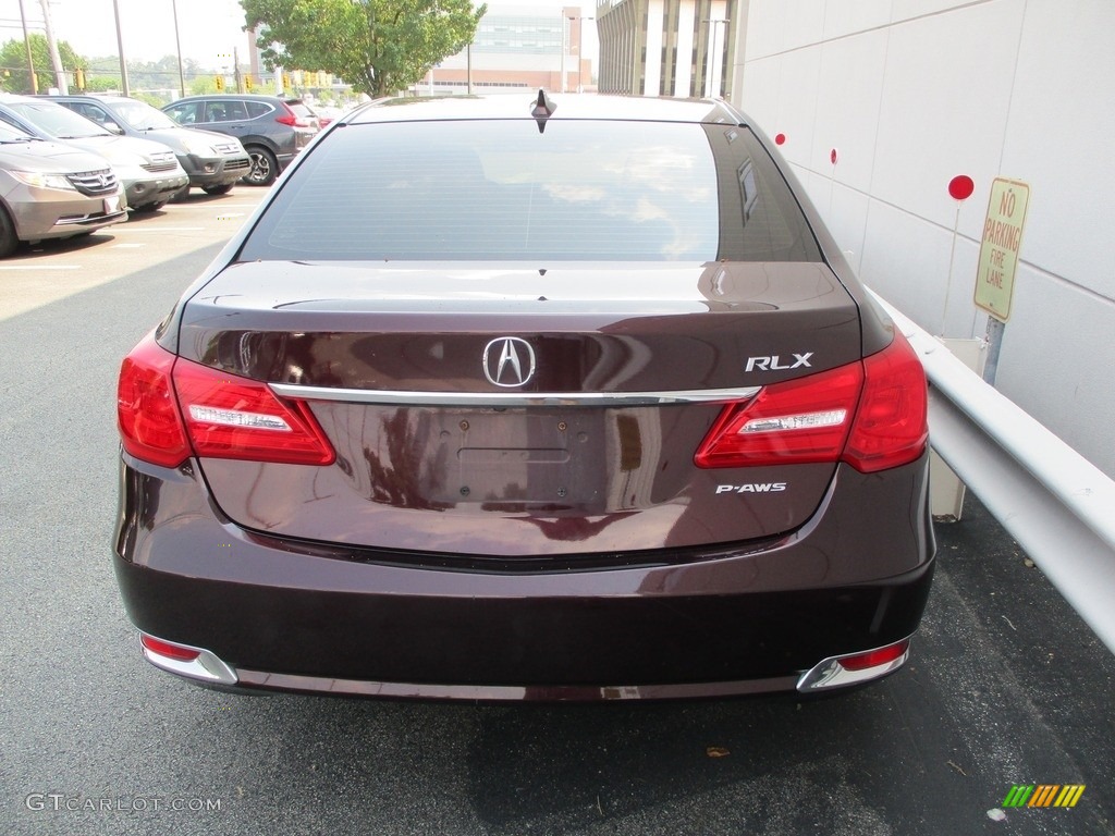 Pomegranate Pearl 2016 Acura RLX Technology Exterior Photo #142400289