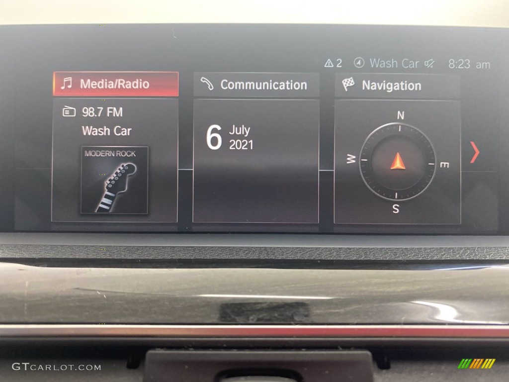 2018 4 Series 440i Gran Coupe - Carbon Black Metallic / Cognac photo #23