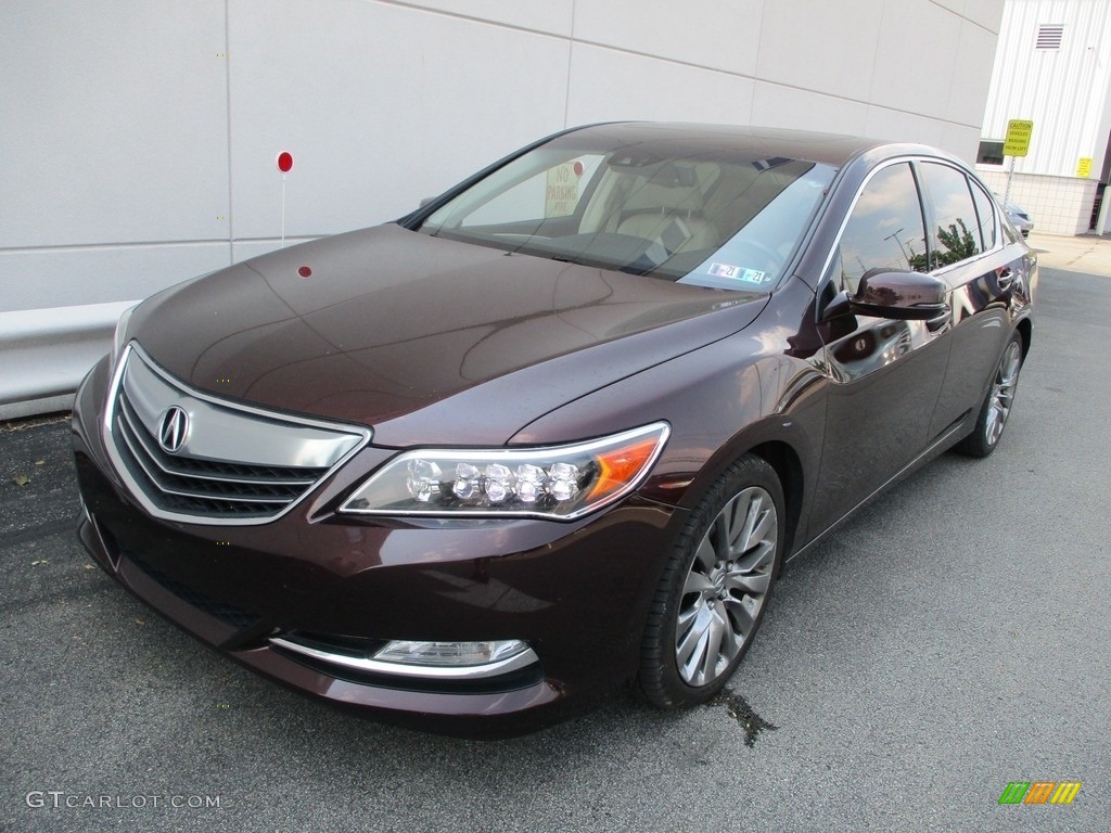 Pomegranate Pearl 2016 Acura RLX Technology Exterior Photo #142400409