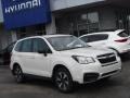 Crystal White Pearl 2017 Subaru Forester 2.5i
