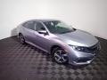 Lunar Silver Metallic - Civic LX Sedan Photo No. 3