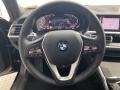 2021 BMW 3 Series Black Interior Steering Wheel Photo