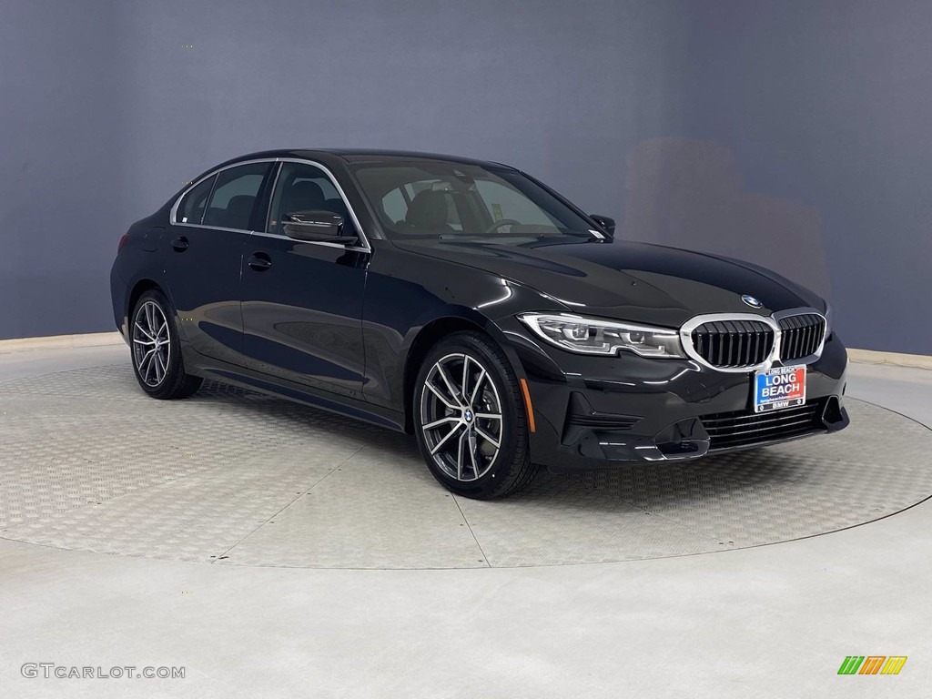 Jet Black 2021 BMW 3 Series 330i xDrive Sedan Exterior Photo #142402089