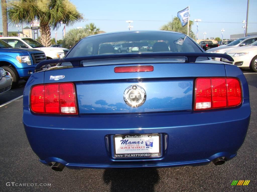 2006 Mustang GT Premium Coupe - Vista Blue Metallic / Light Graphite photo #7