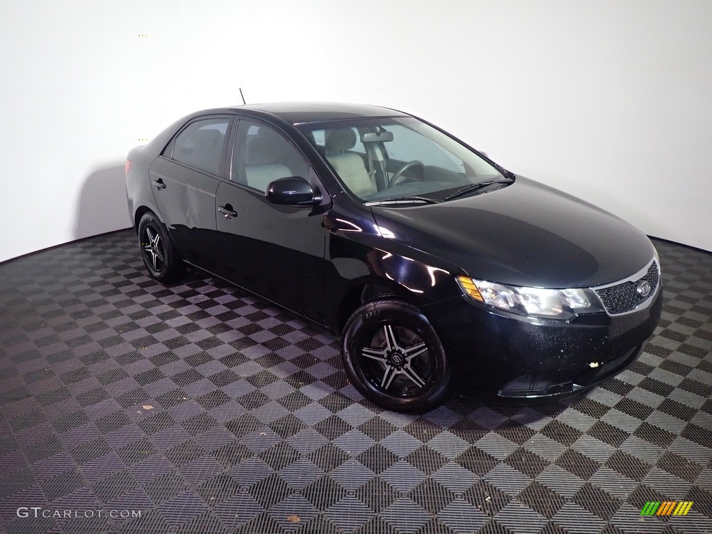 2012 Forte LX - Ebony Black / Stone photo #2