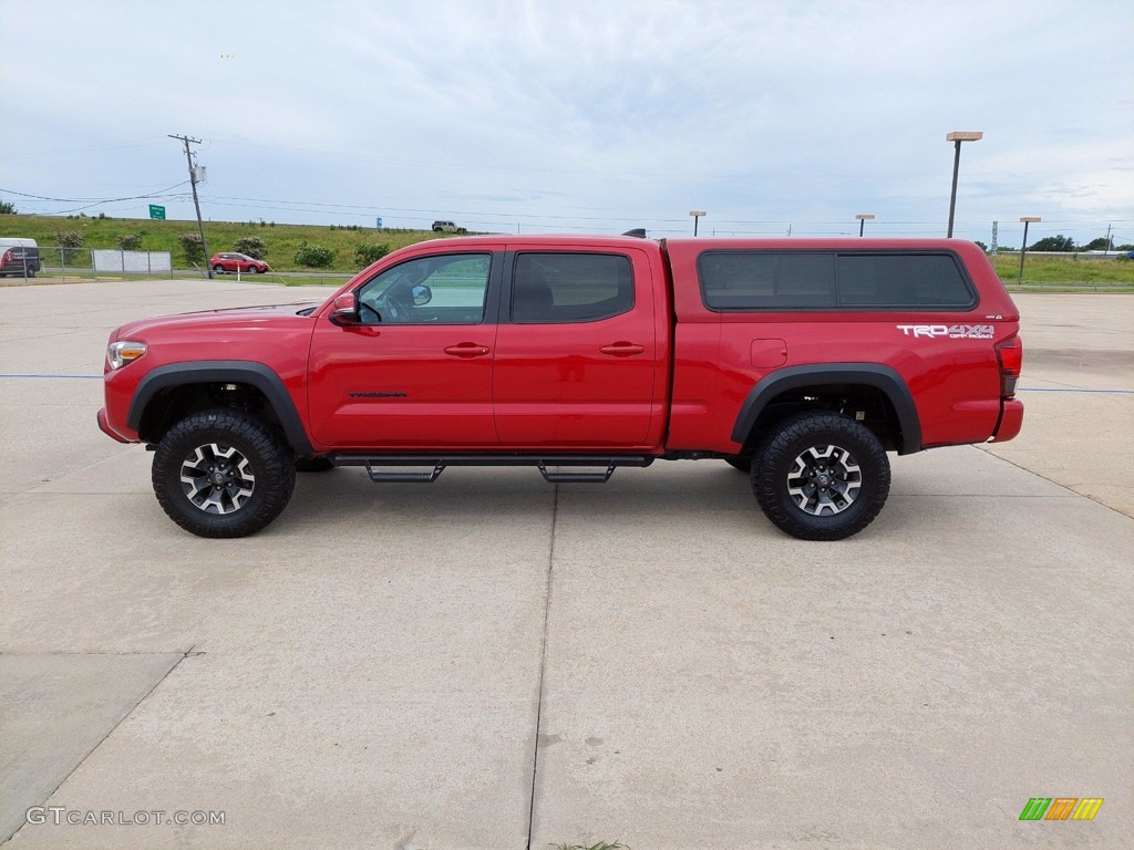 2019 Tacoma TRD Off-Road Double Cab 4x4 - Barcelona Red Metallic / Black photo #4