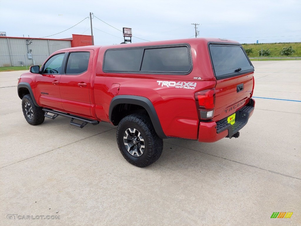 2019 Tacoma TRD Off-Road Double Cab 4x4 - Barcelona Red Metallic / Black photo #5
