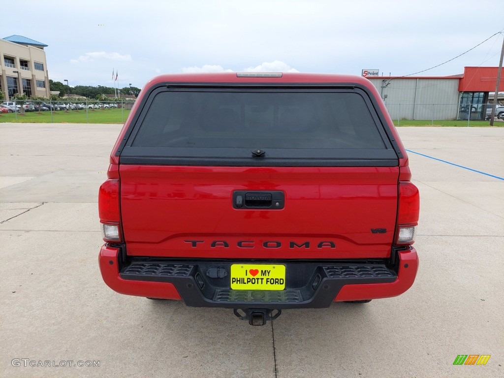 2019 Tacoma TRD Off-Road Double Cab 4x4 - Barcelona Red Metallic / Black photo #6