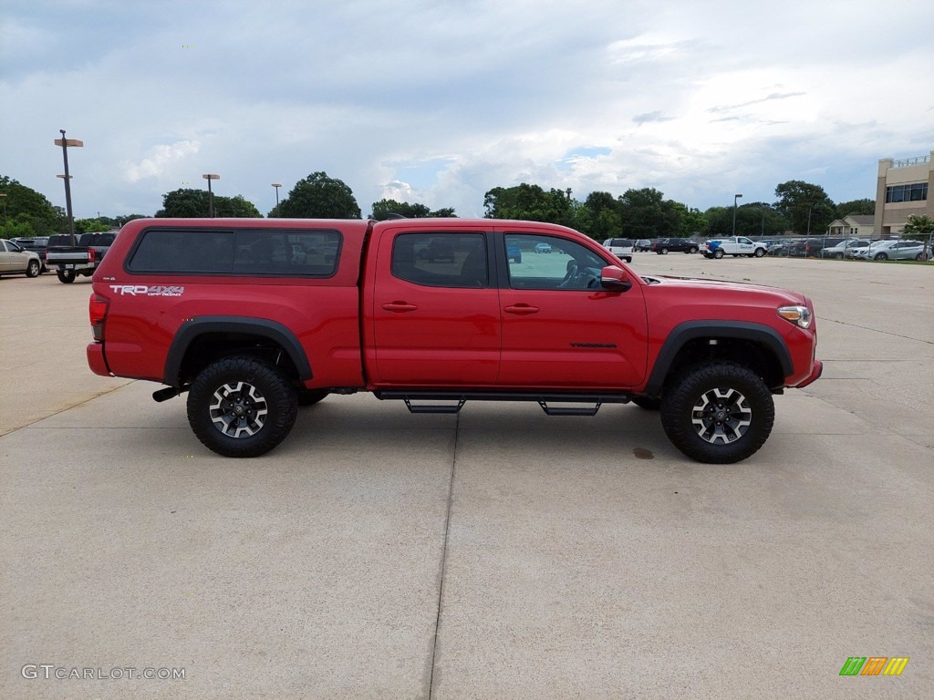 2019 Tacoma TRD Off-Road Double Cab 4x4 - Barcelona Red Metallic / Black photo #8
