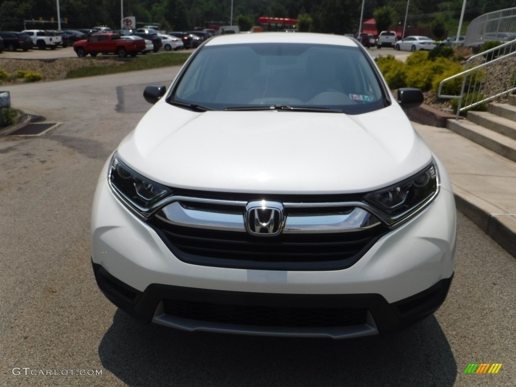 2018 CR-V LX AWD - White Diamond Pearl / Gray photo #9