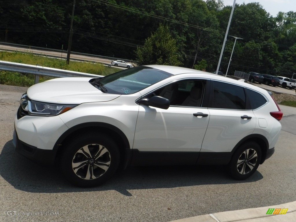 2018 CR-V LX AWD - White Diamond Pearl / Gray photo #11
