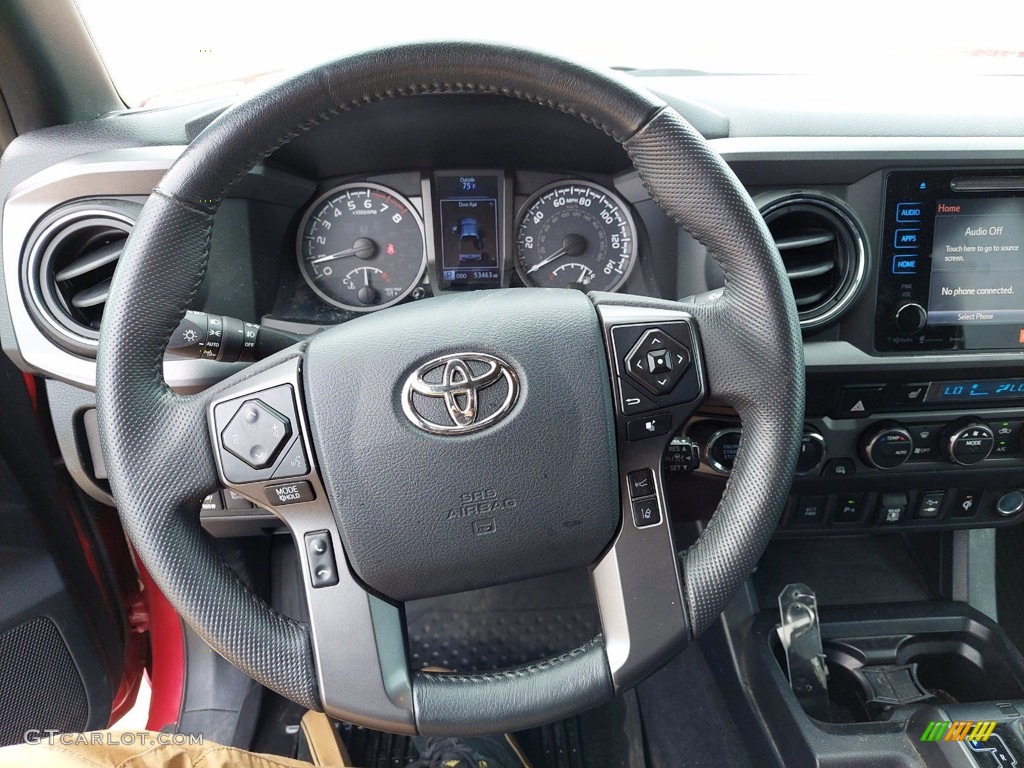 2019 Tacoma TRD Off-Road Double Cab 4x4 - Barcelona Red Metallic / Black photo #15