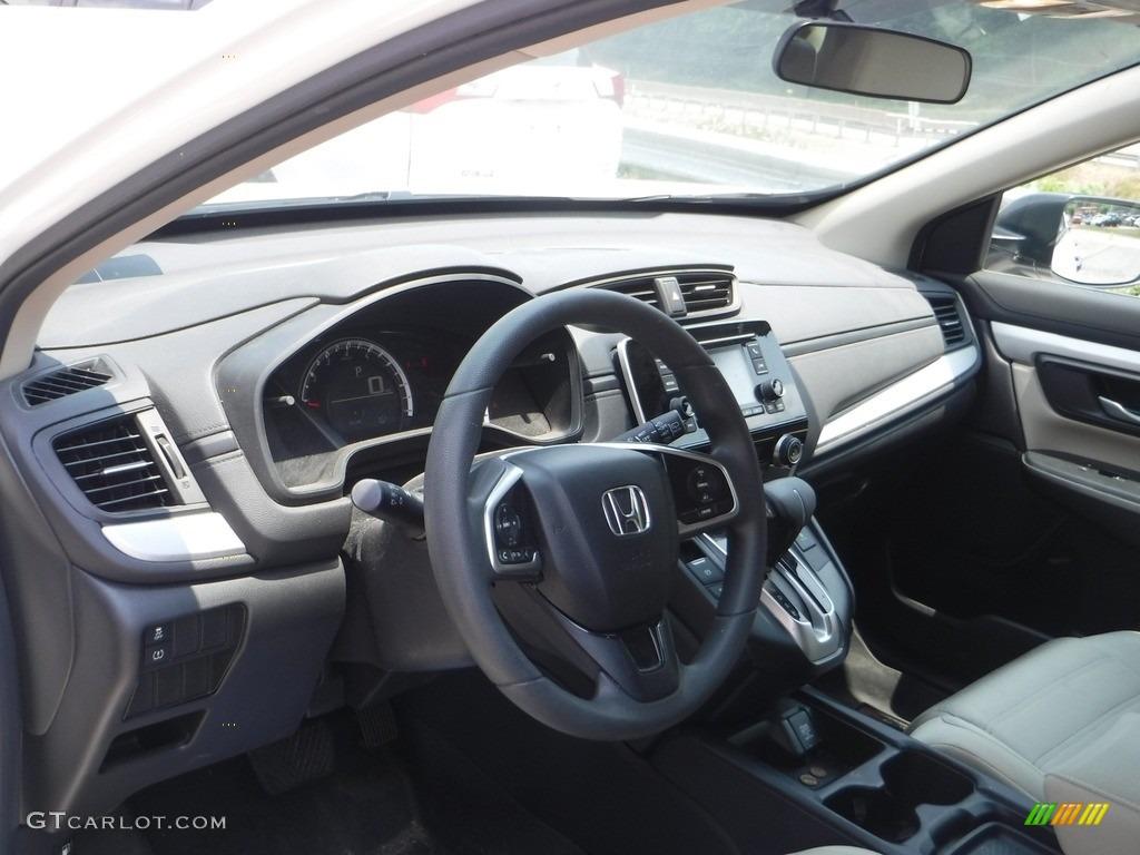 2018 CR-V LX AWD - White Diamond Pearl / Gray photo #15