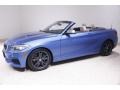 2017 Estoril Blue Metallic BMW 2 Series M240i xDrive Convertible  photo #4