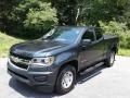 2018 Graphite Metallic Chevrolet Colorado WT Extended Cab  photo #2