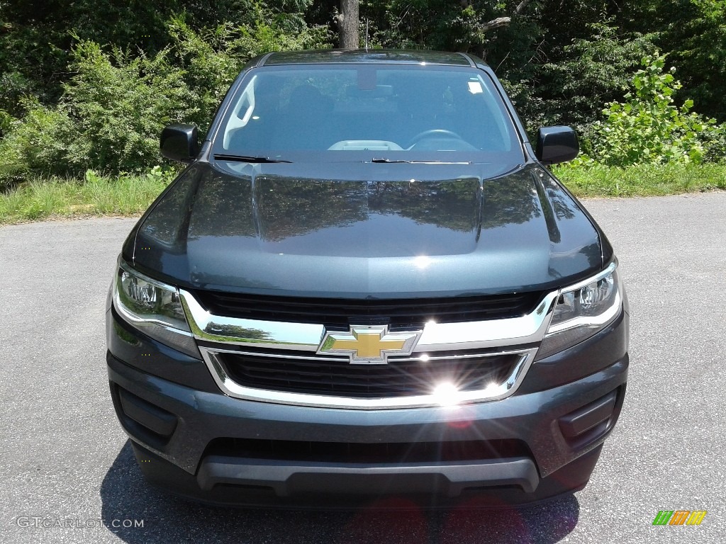 2018 Colorado WT Extended Cab - Graphite Metallic / Jet Black/Dark Ash photo #3