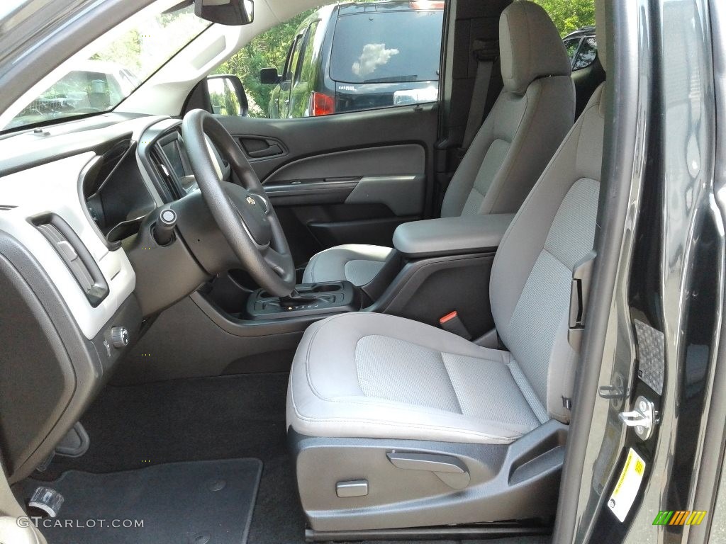 Jet Black/Dark Ash Interior 2018 Chevrolet Colorado WT Extended Cab Photo #142405434