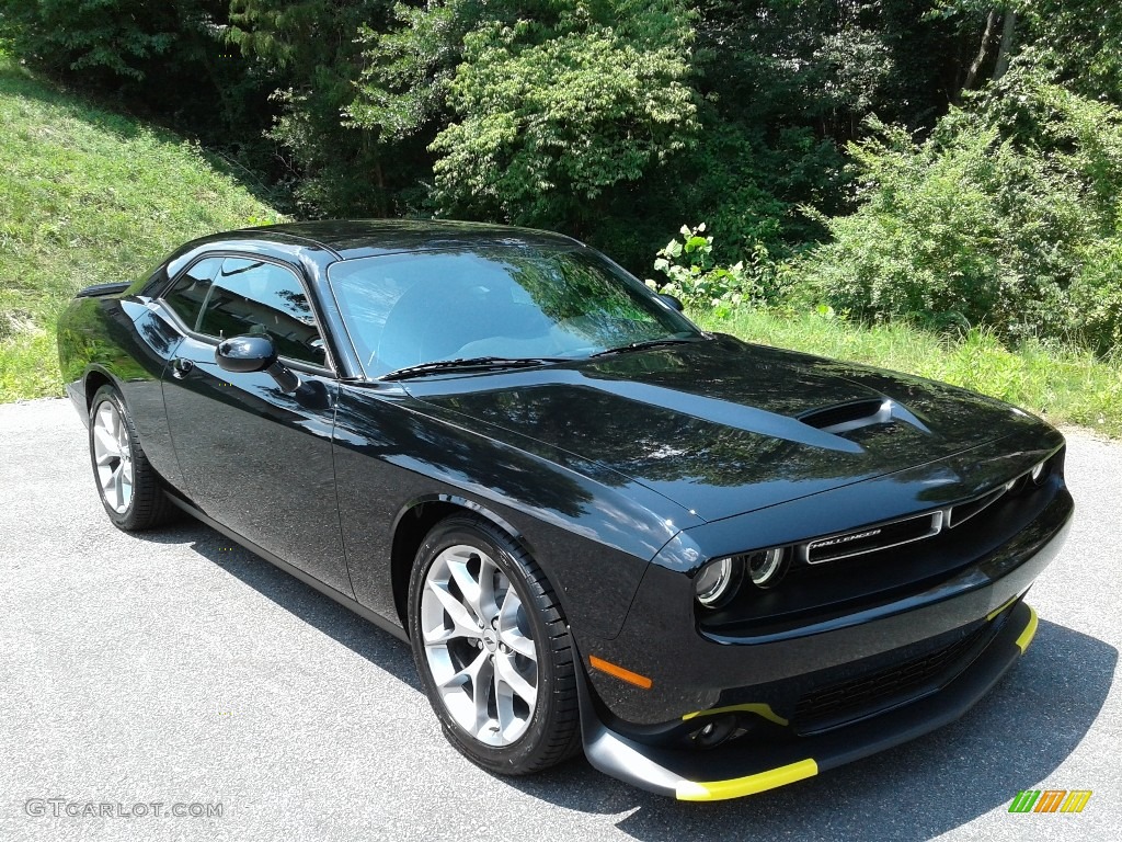 Pitch Black 2021 Dodge Challenger GT Exterior Photo #142406739