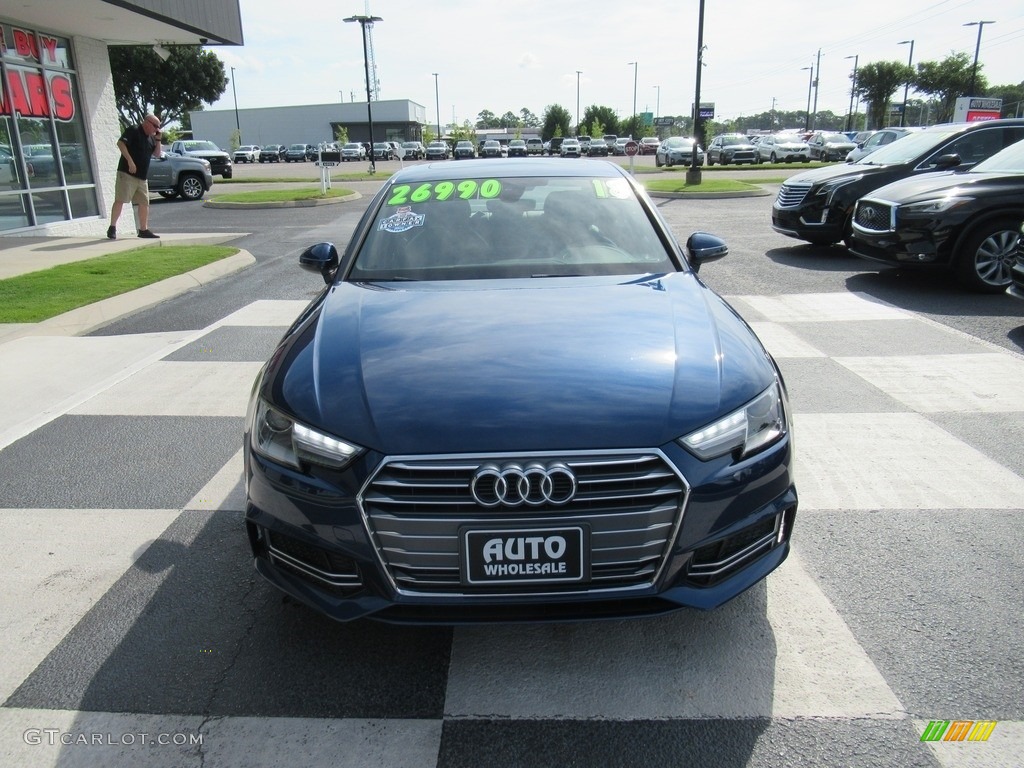 2018 A4 2.0T ultra Premium - Scuba Blue Metallic / Rock Gray/Gray photo #2