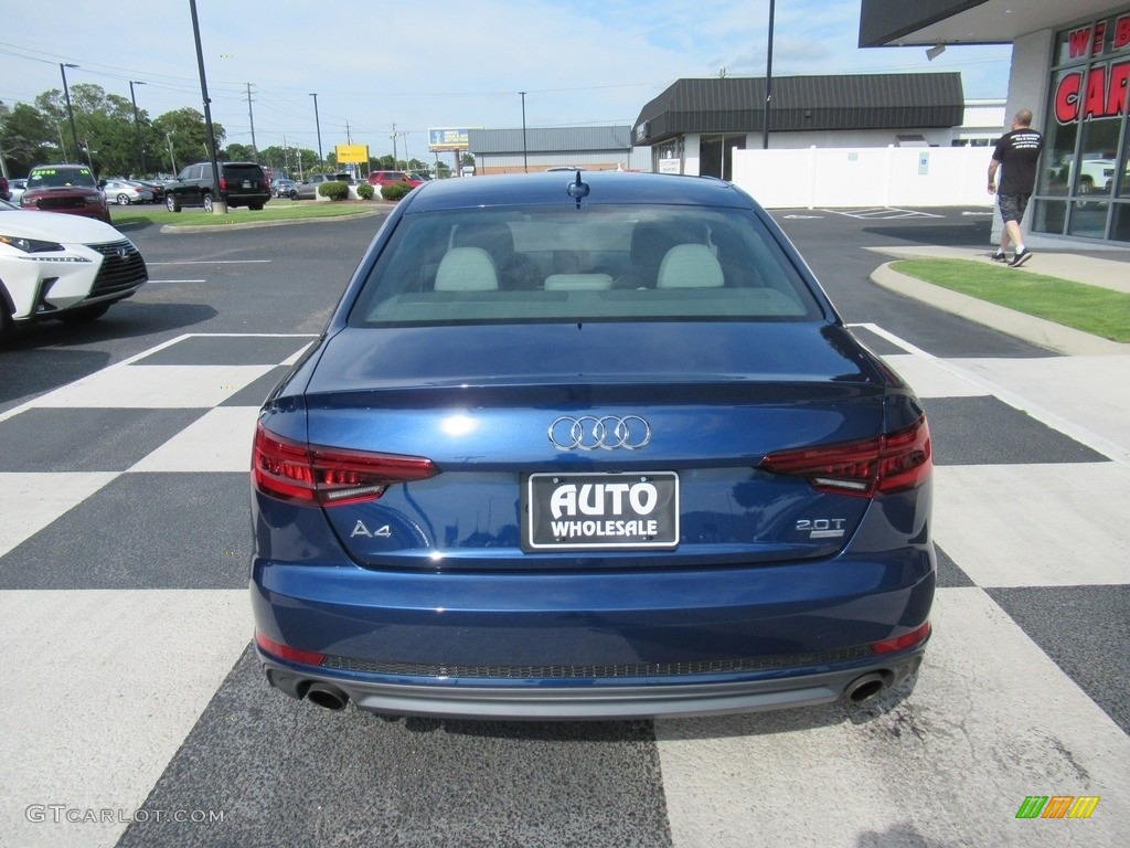 2018 A4 2.0T ultra Premium - Scuba Blue Metallic / Rock Gray/Gray photo #4