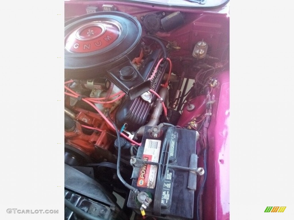 1970 Dodge Challenger R/T Coupe 383 OHV 16-Valve Magnum V8 Engine Photo #142407405