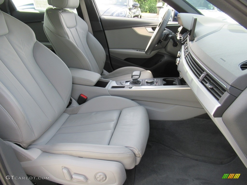 Rock Gray/Gray Interior 2018 Audi A4 2.0T ultra Premium Photo #142407422