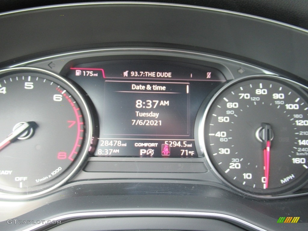 2018 Audi A4 2.0T ultra Premium Gauges Photos