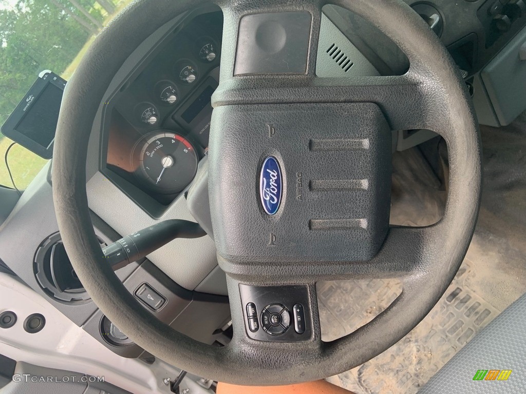 2014 F350 Super Duty XL Crew Cab Dually - Oxford White / Steel photo #7