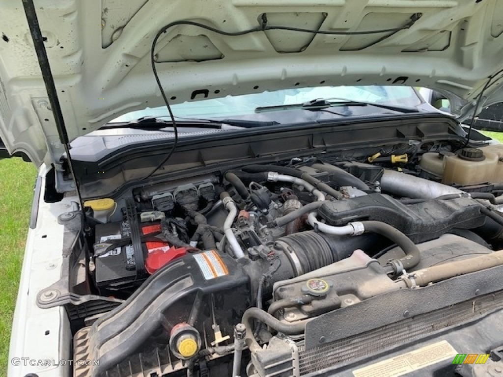 2014 F350 Super Duty XL Crew Cab Dually - Oxford White / Steel photo #21