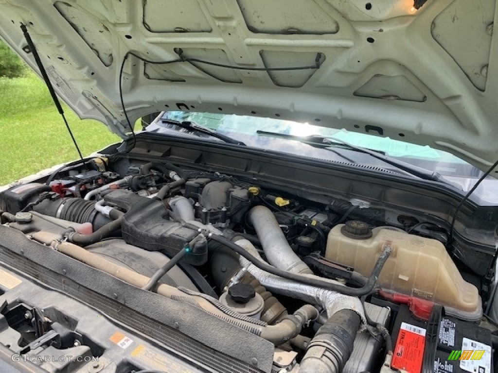 2014 F350 Super Duty XL Crew Cab Dually - Oxford White / Steel photo #22