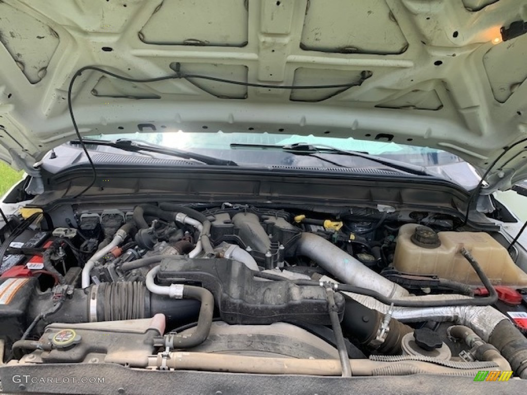 2014 F350 Super Duty XL Crew Cab Dually - Oxford White / Steel photo #23