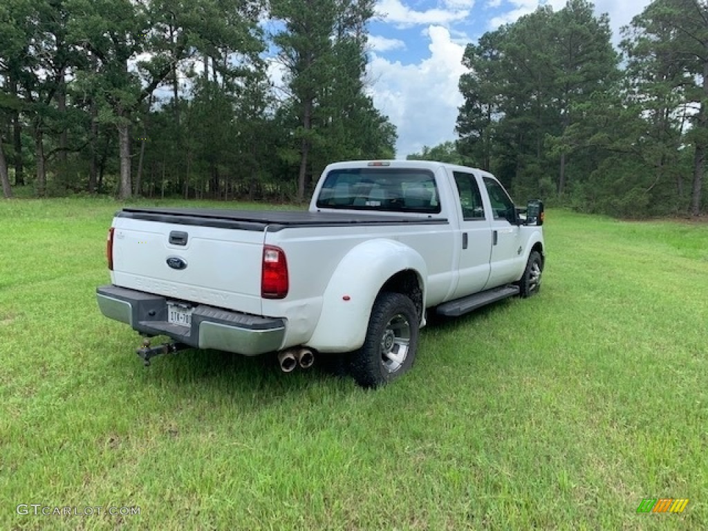 2014 F350 Super Duty XL Crew Cab Dually - Oxford White / Steel photo #27