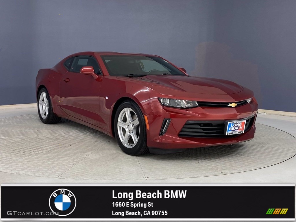 2018 Camaro LT Coupe - Garnet Red Tintcoat / Jet Black photo #1
