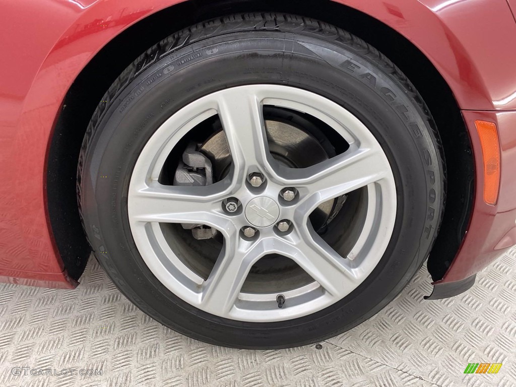 2018 Camaro LT Coupe - Garnet Red Tintcoat / Jet Black photo #6