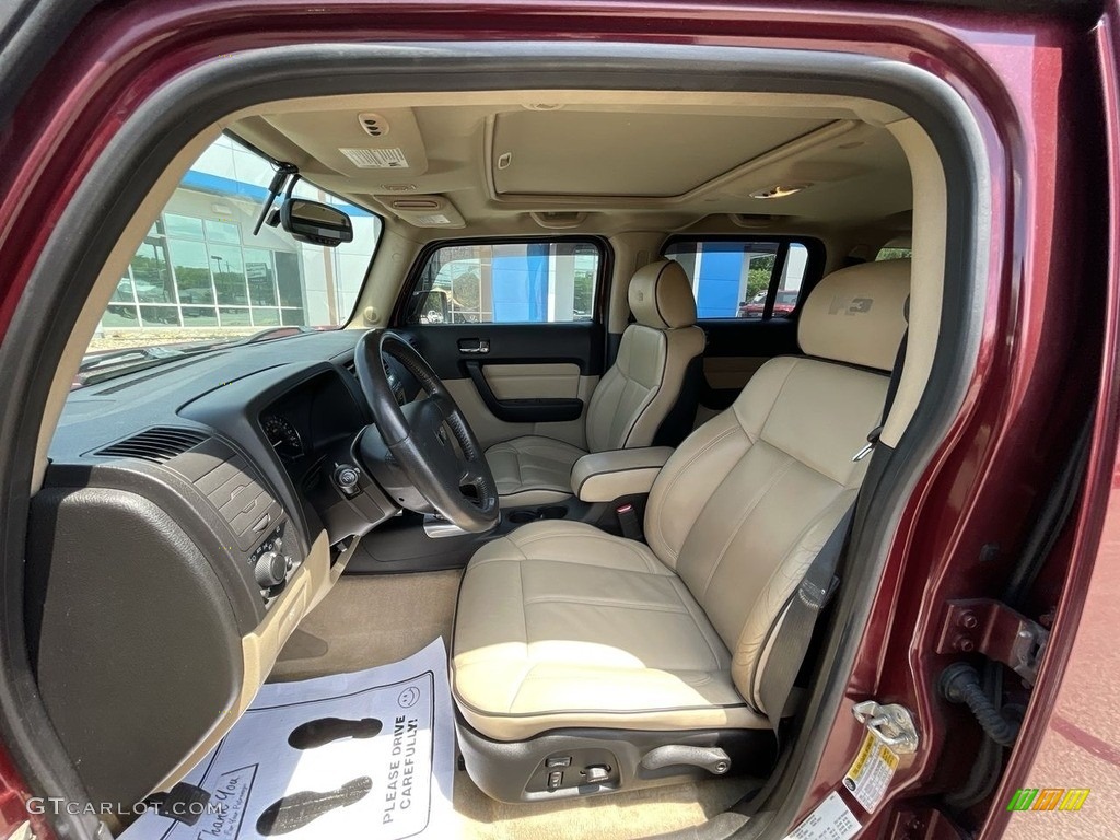 2007 H3  - Sonoma Red Metallic / Light Cashmere/Ebony photo #3