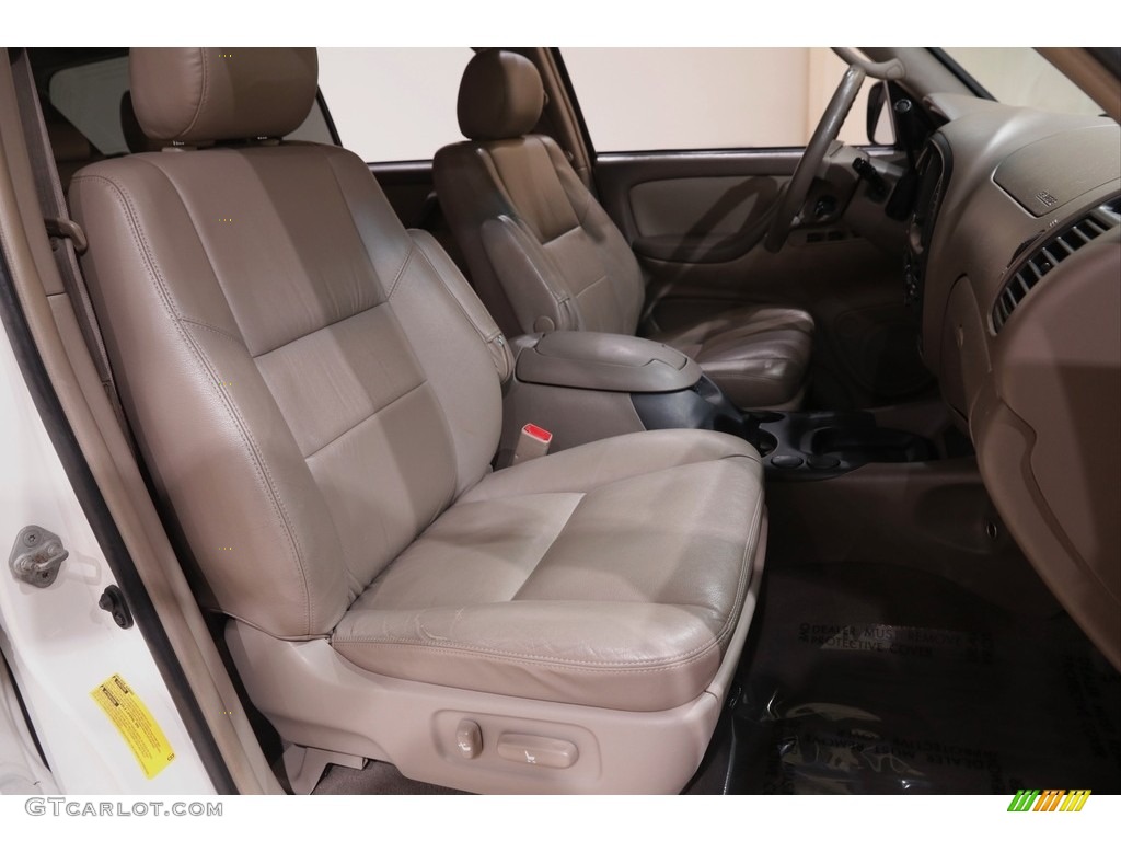 2007 Sequoia SR5 4WD - Natural White / Taupe photo #13