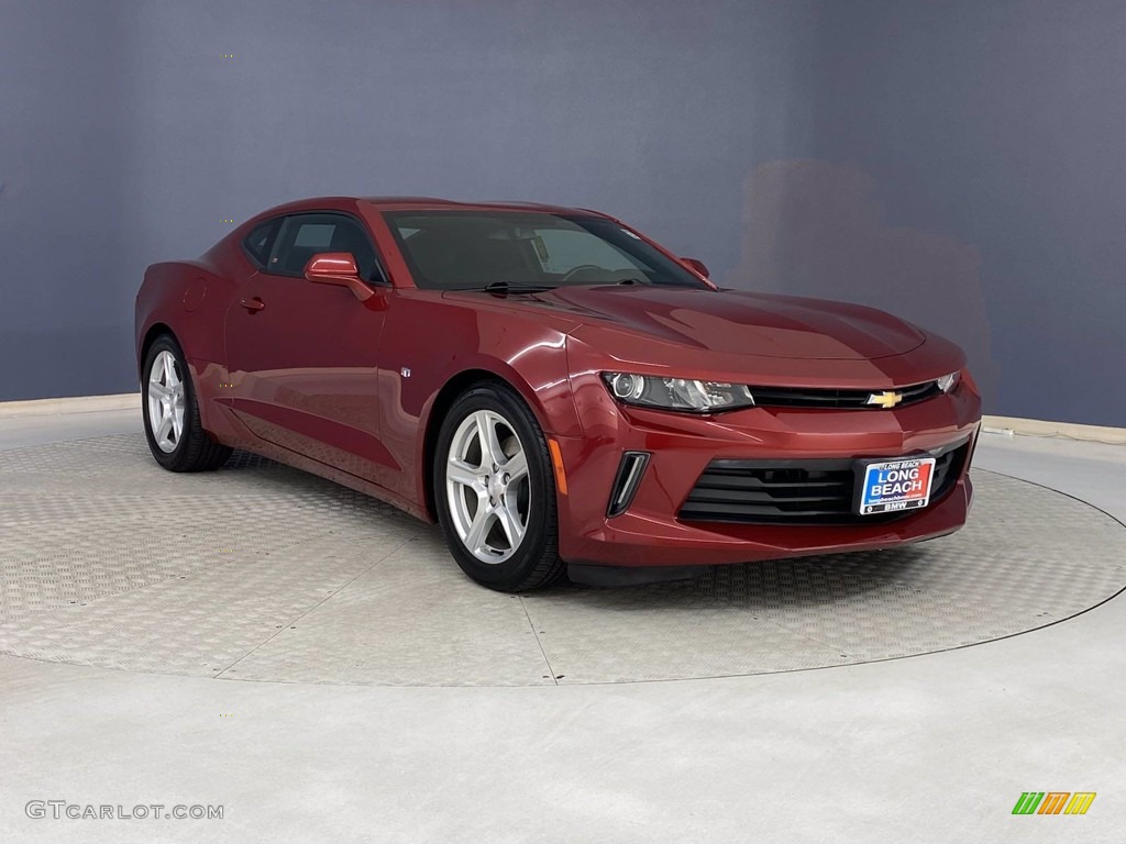 2018 Camaro LT Coupe - Garnet Red Tintcoat / Jet Black photo #35