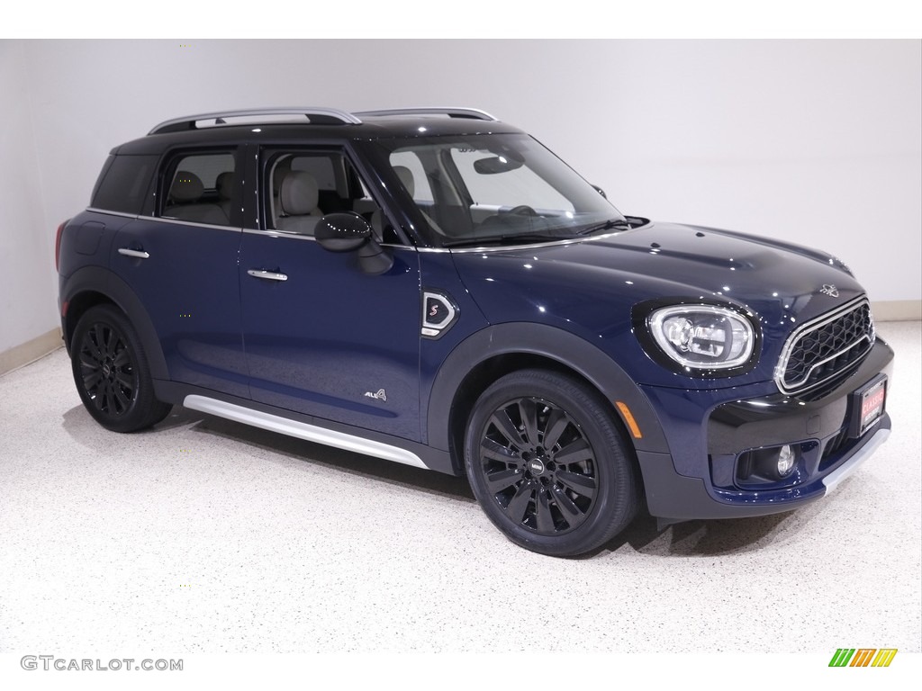 Lapisluxury Blue 2019 Mini Countryman Cooper S All4 Exterior Photo #142409403