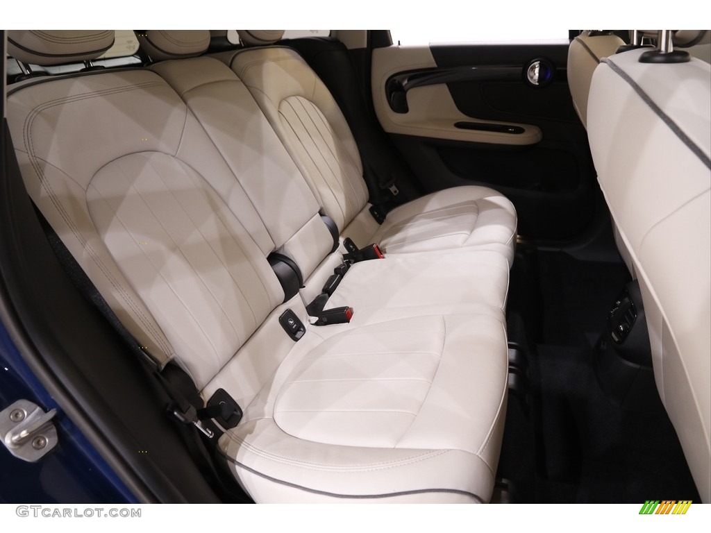 Satellite Gray Lounge Leather Interior 2019 Mini Countryman Cooper S All4 Photo #142409700