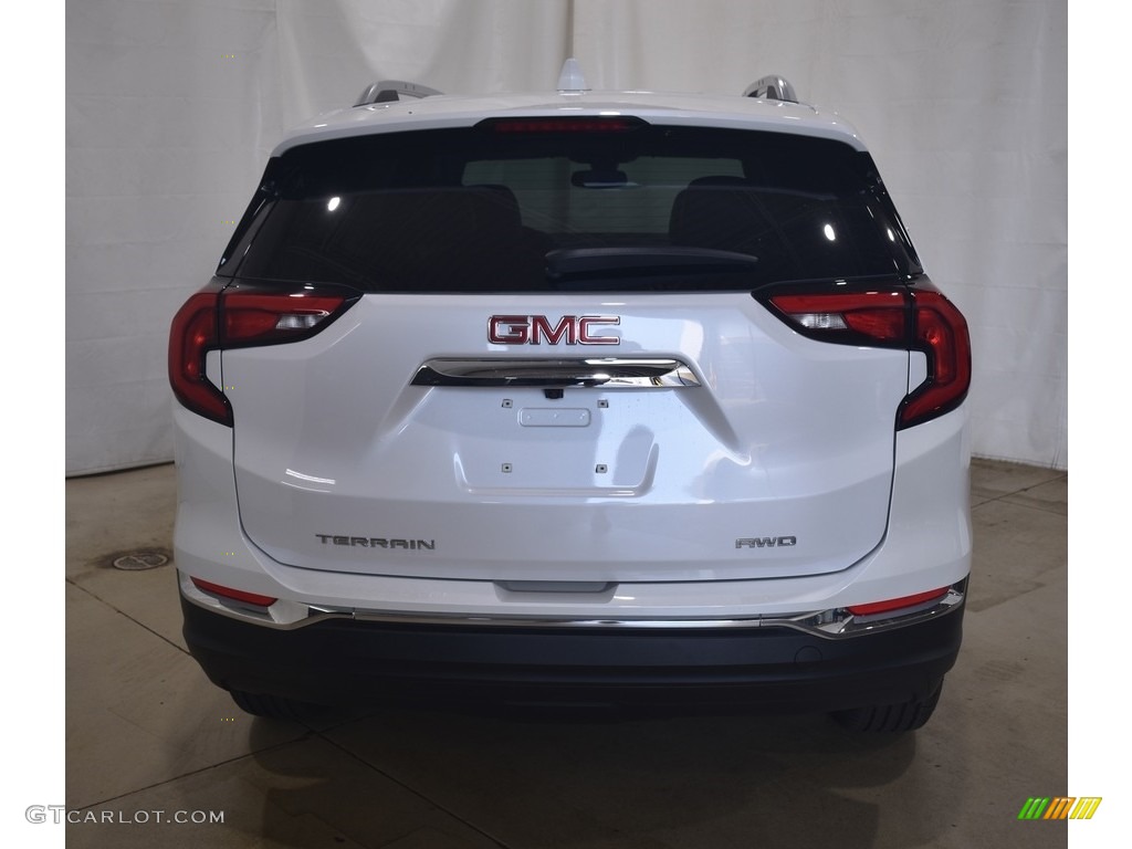 2021 Terrain SLT AWD - White Frost Tricoat / Jet Black photo #3