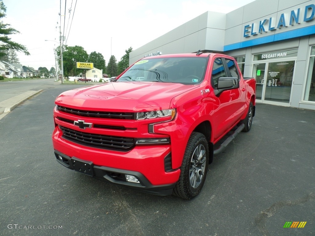 2020 Silverado 1500 RST Crew Cab 4x4 - Red Hot / Jet Black photo #2