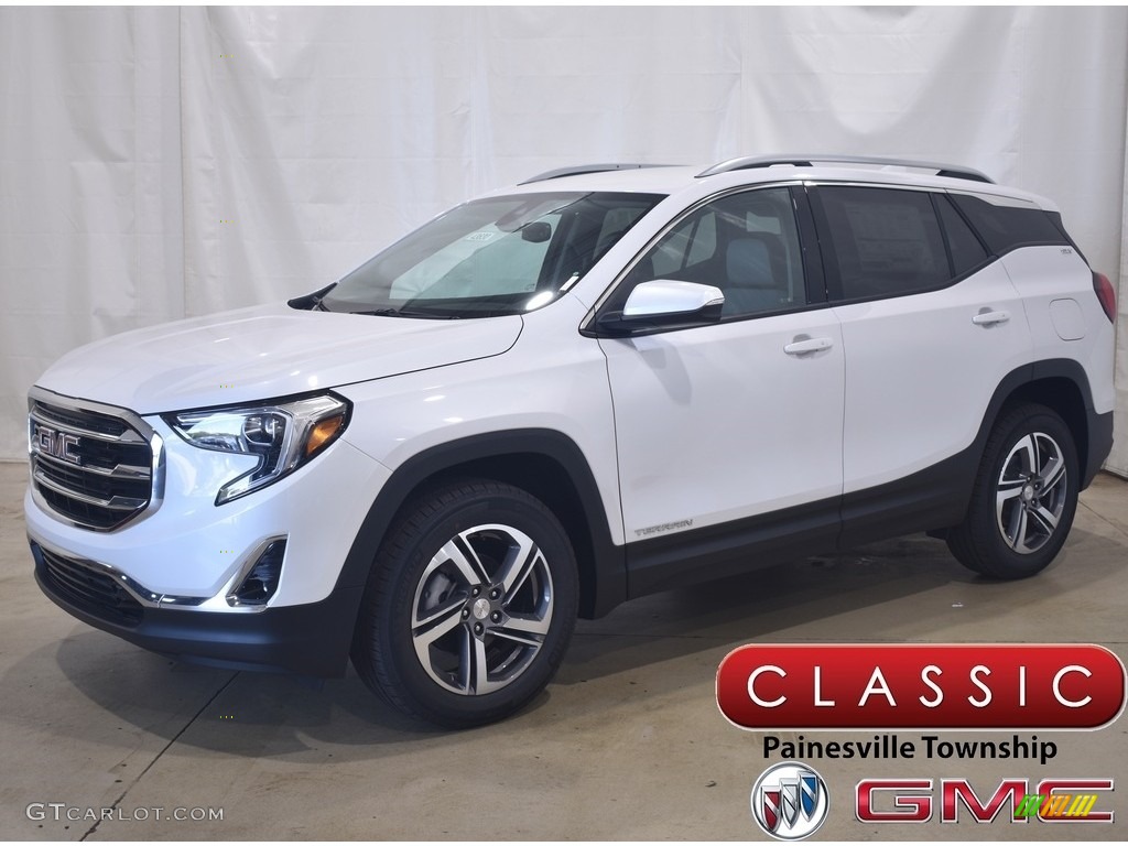 White Frost Tricoat GMC Terrain