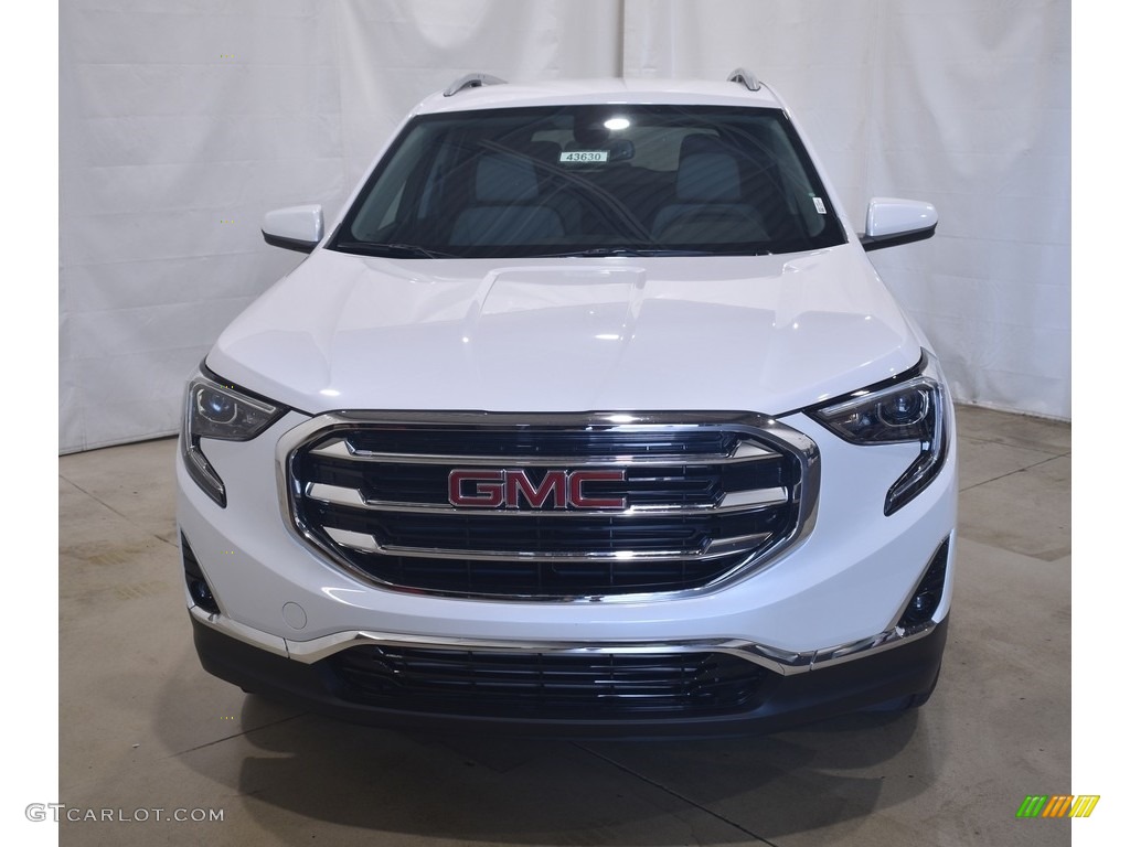 2021 Terrain SLT AWD - White Frost Tricoat / Medium Ash Gray/Jet Black photo #4