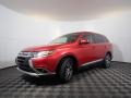 2018 Rally Red Metallic Mitsubishi Outlander SE S-AWC  photo #9