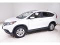 2014 White Diamond Pearl Honda CR-V EX AWD  photo #3