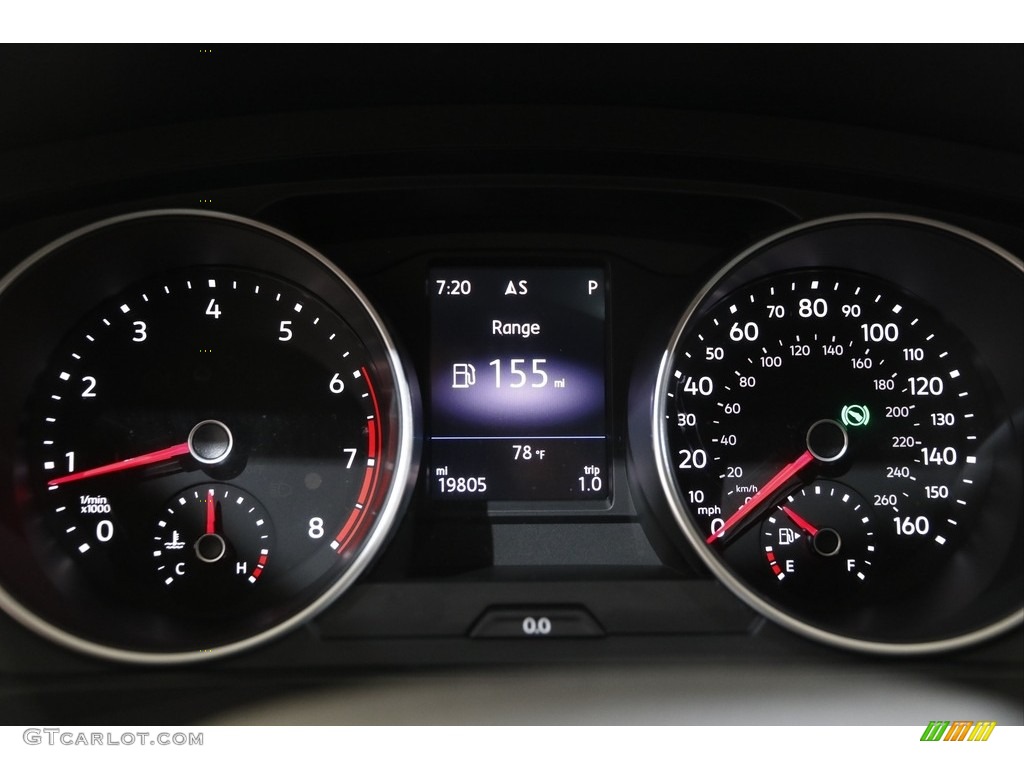 2018 Tiguan SEL 4MOTION - Dark Moss Green Metallic / Titan Black photo #8