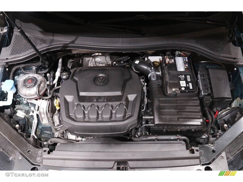 2018 Tiguan SEL 4MOTION - Dark Moss Green Metallic / Titan Black photo #18